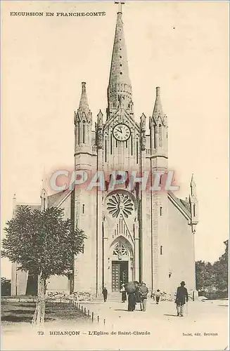 Cartes postales HESANCON-L'Eglise de Saint-Claude