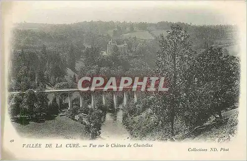 Cartes postales VALLE DE LA CURE-Vue sur le Chastellux