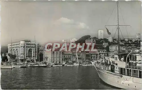 Moderne Karte CANNES(A.m) Le Port et le Suquet Bateau