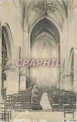 Cartes postales ROANNE-Vue interieure de l'Eglise Saint Etienne