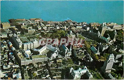 Cartes postales moderne Vue aerienne de la ville de Quebec  Canada