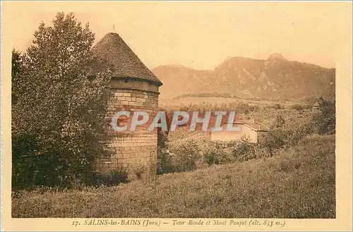 Ansichtskarte AK SALINS-LES BAINS (JURA).tour Ronde et Mont Poupet