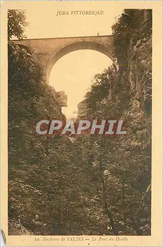 Cartes postales Envs du SALIN-Le Pont du Diable