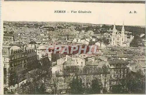 Cartes postales NIMES Vue generale