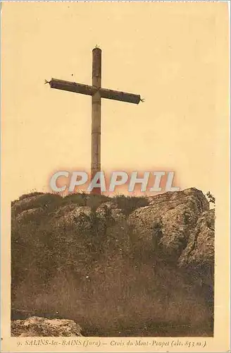 Cartes postales SALINS-LES BAINS (JURA)  Croix du Mont-Poupet