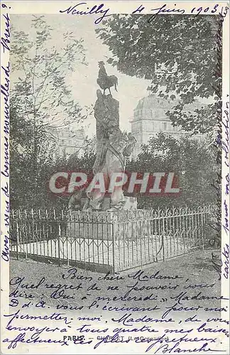 Cartes postales PARIS-CHARLET Les grenadiers Coq