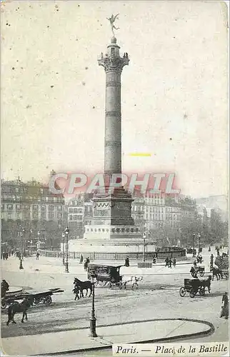 Cartes postales Paris Place de la Bastille