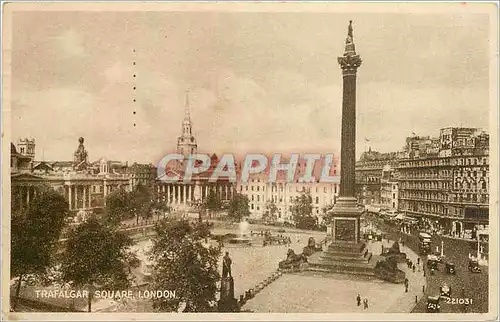 Cartes postales TRAFALGAR SOUARE LONDON