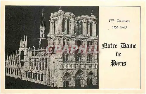 Cartes postales NOTRE DAME DE PARIS