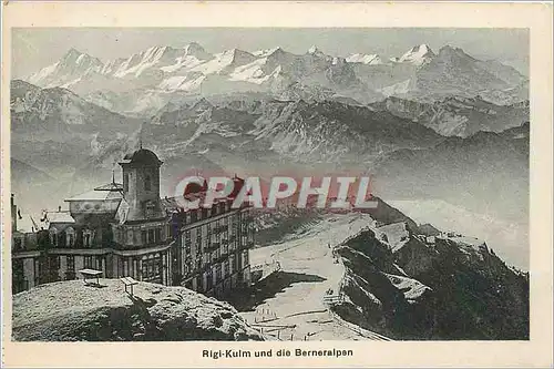 Cartes postales Rigi-Kulm und dieBerneralpan