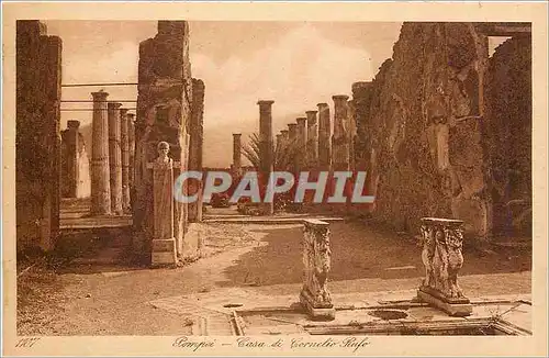 Cartes postales Pompei-Casa de Cornelio Rufe