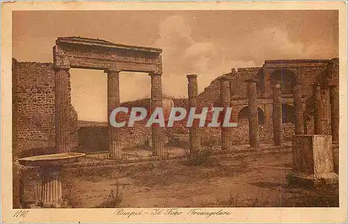 Cartes postales Pompei-Il Foro Triangolaire