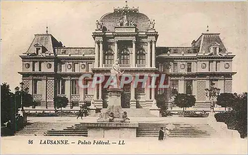 Cartes postalesLAUSANNE- Palais Federal
