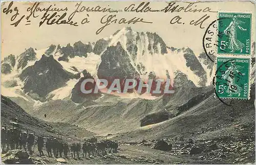 Cartes postales Chasseurs Alpins Militaria