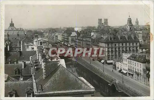 Cartes postales RENNES-Vue generale sur les Quai