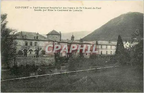 Cartes postales CONFORT-Etablissement Hospitalier des Soeurs de St  Vincent de Paul fondee par Mme la Comtesse d