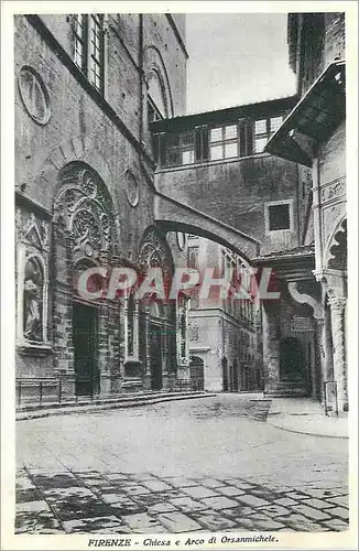 Cartes postales FIRENZE Chiesa e Arco dt Orsanmichte