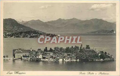 Cartes postales Lago Maggiore-Isola Bella e Pallausa