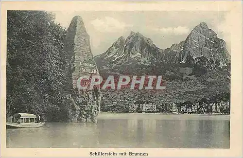 Cartes postales Schillerstein mit Brunnen