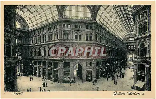 Cartes postales Napoli-GALLERIE Amberto