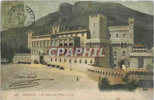 Cartes postales MONACO Palais du Prince