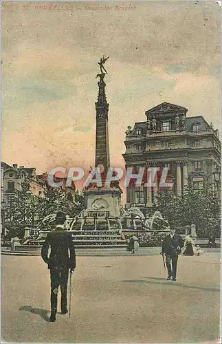 Cartes postales BRUXELLES Monument Anspach
