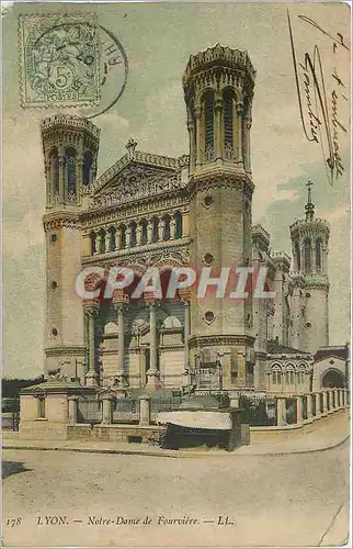 Cartes postales LYON-Notre Dame de Fouviere-LL