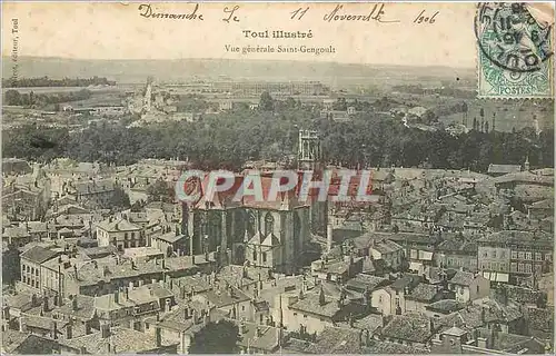 Cartes postales Vue generale Saint-Gengoult Toul