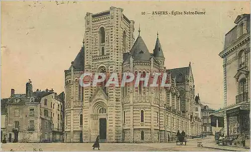 Cartes postales ANGERS-Eglise Notre Dame