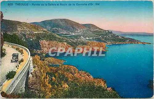 Cartes postales THEQUE-Point de la Galere et Route la Corniche