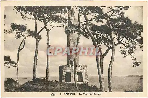 Cartes postales PAIMPOL-La Tour de Kerhor