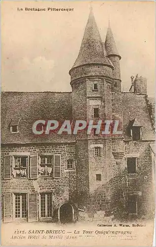 Cartes postales SAINT-BRIEUC-La Tour quiqu en groupe