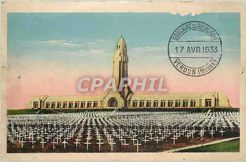 Cartes postales Vue generale de l'OSSURAIRE DE DOUAUMONT