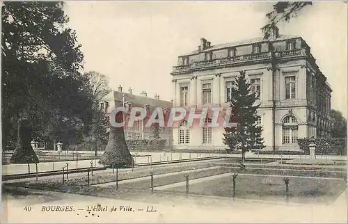 Cartes postales BOURGES-Hotel de ville