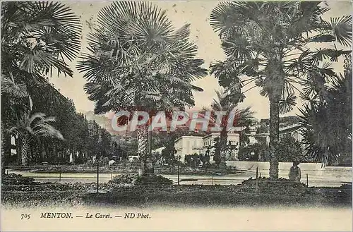 Cartes postales MENTON-Le Carei-ND