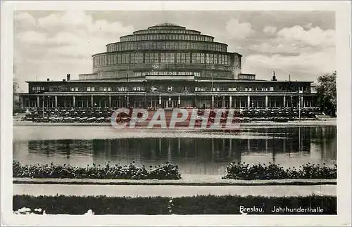 Cartes postales Breslau-Jahrhubderthalle