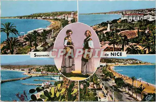 Cartes postales NICE-Promenade des anglais-Theat de Verdure