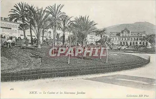 Cartes postales NICE-Le Casino et les Nouveaux Jardins