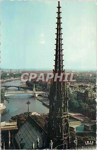 Cartes postales moderne PARIS-La Fleche de Notre Dame