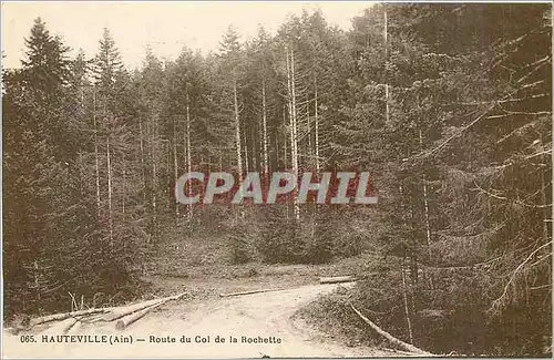 Ansichtskarte AK HAUTE VILLE(AIN)-Route du ol de la Rochette