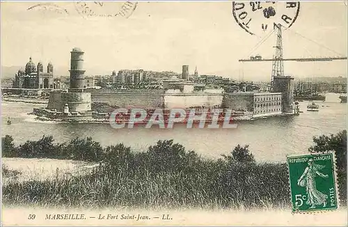 Cartes postales MARSEILLE-Le Fort Saint Jean