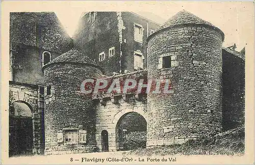 Cartes postales Flavigny(Cite d'or)-La Porte du Val