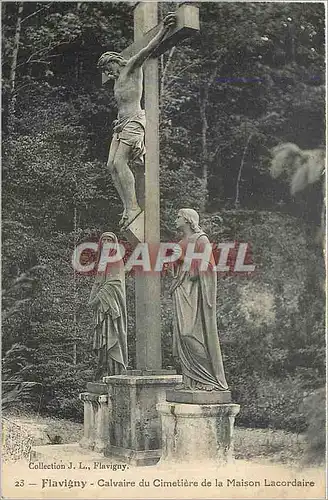 Cartes postales Flavigny(-Calvaire du Cimetiere de la Maison Lacordaire