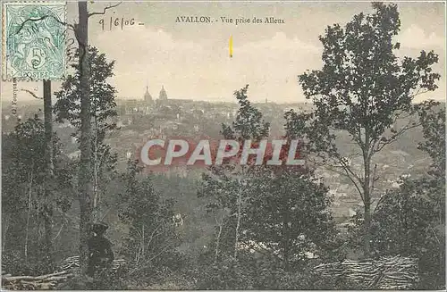 Cartes postales AVALLON-Vue prise des Alleux