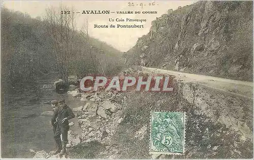 Ansichtskarte AK AVALLON  Vallee du Cousin Un Coin pittoresque