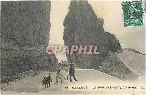 Cartes postales GAVARNIE-La Breche de Roland (2804 m)-LL