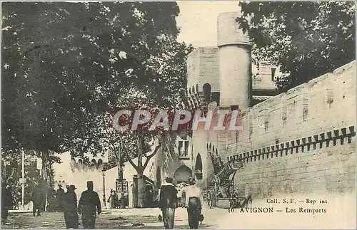 Cartes postales AVIGNON-Les Remparts