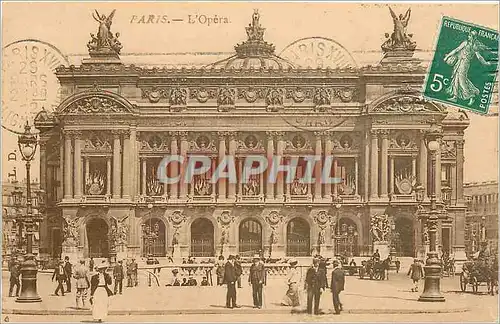 Cartes postales PARIS-L'Opera