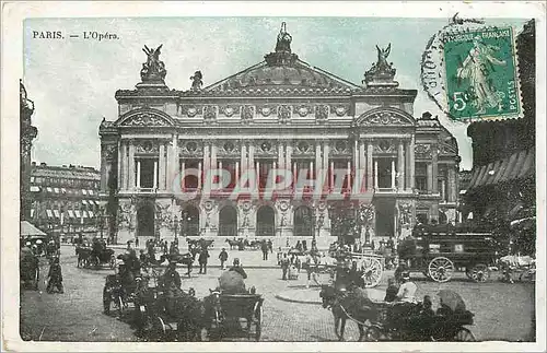 Cartes postales PARIS-L'Opera