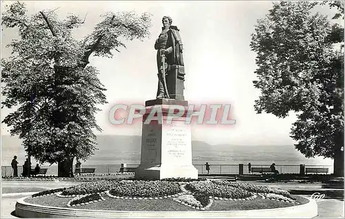 Cartes postales moderne THONON-LES BAINS-Statue du General Dessaix